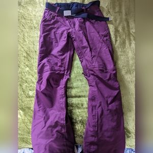 Roxy Snowboard Pants Maroon